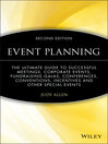 Event Planning (eBook): The Ultimate Guide to Successful Meetings, Corporate Events, Fundraising Galas, Conferences, Conventions, Incentives and Other Special Events